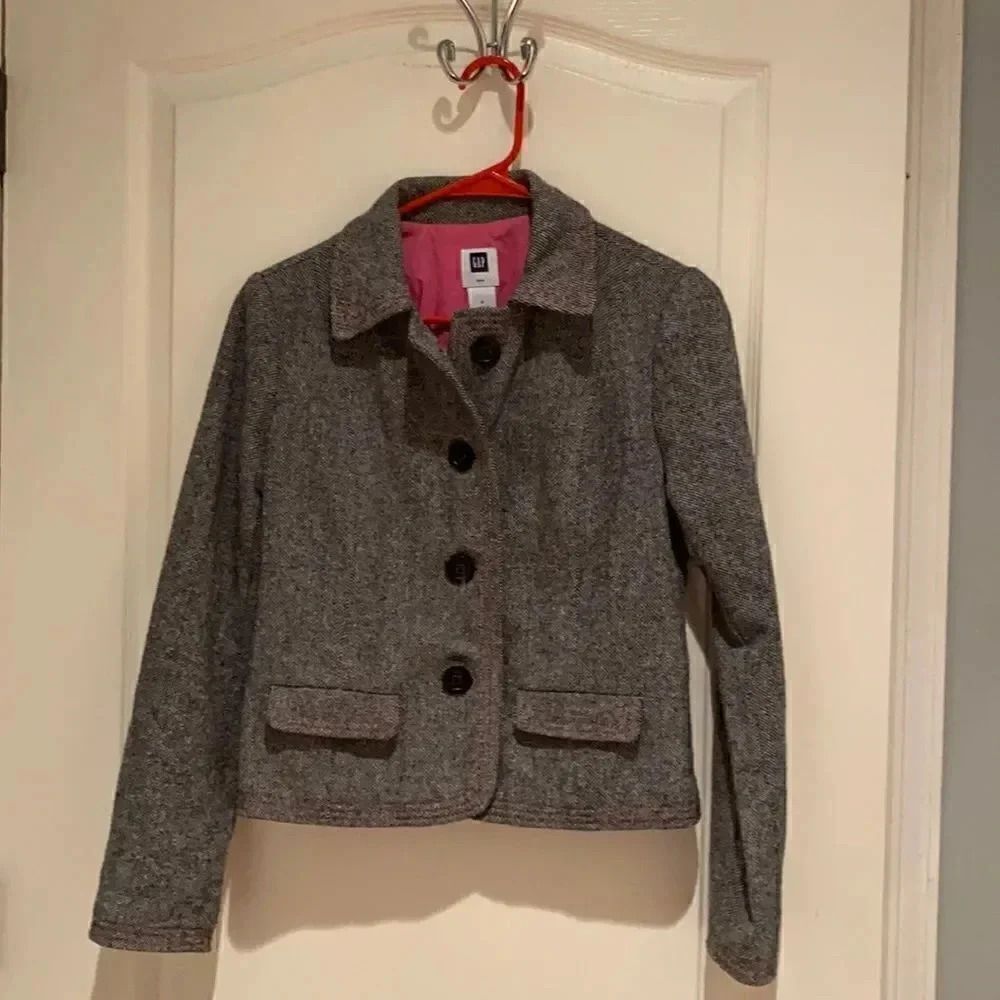 Gap Wool blend adorable jacket 4